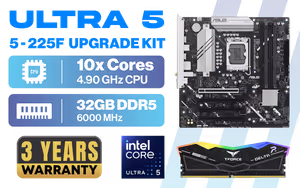 intel-core-ultra-5-225f-asus-b860m-max-32gb-ddr5-6000-upgrade-kit - Image 1