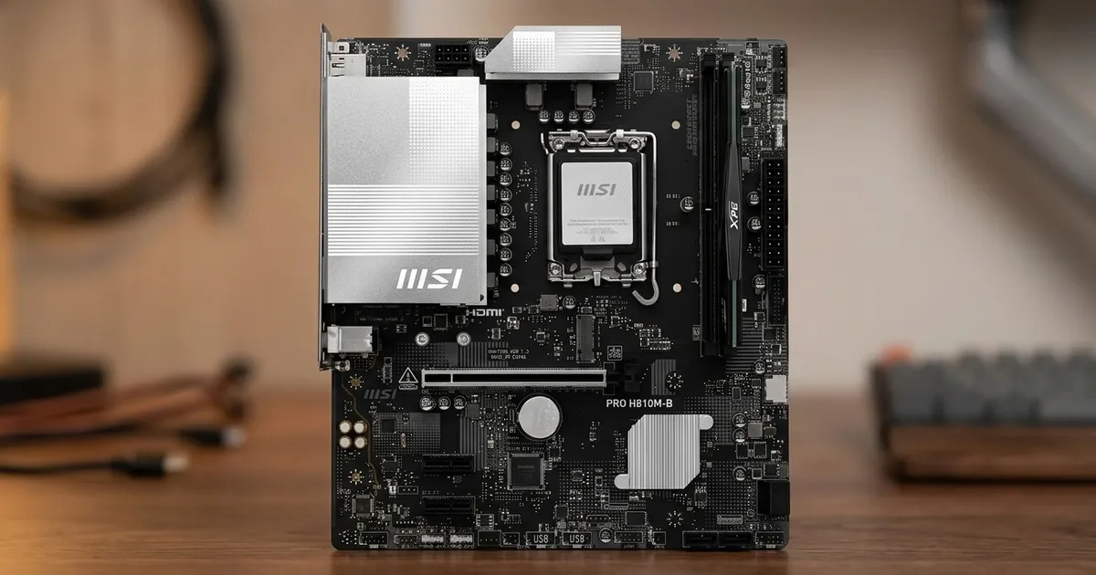 Intel Core Ultra 5 225F Kit — MSI H810M-B, 16GB DDR5 | Evetech