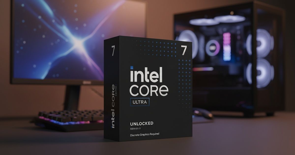 Intel Core Ultra 7 265KF — 20-Core Desktop CPU, Up to 5.5GHz | Evetech