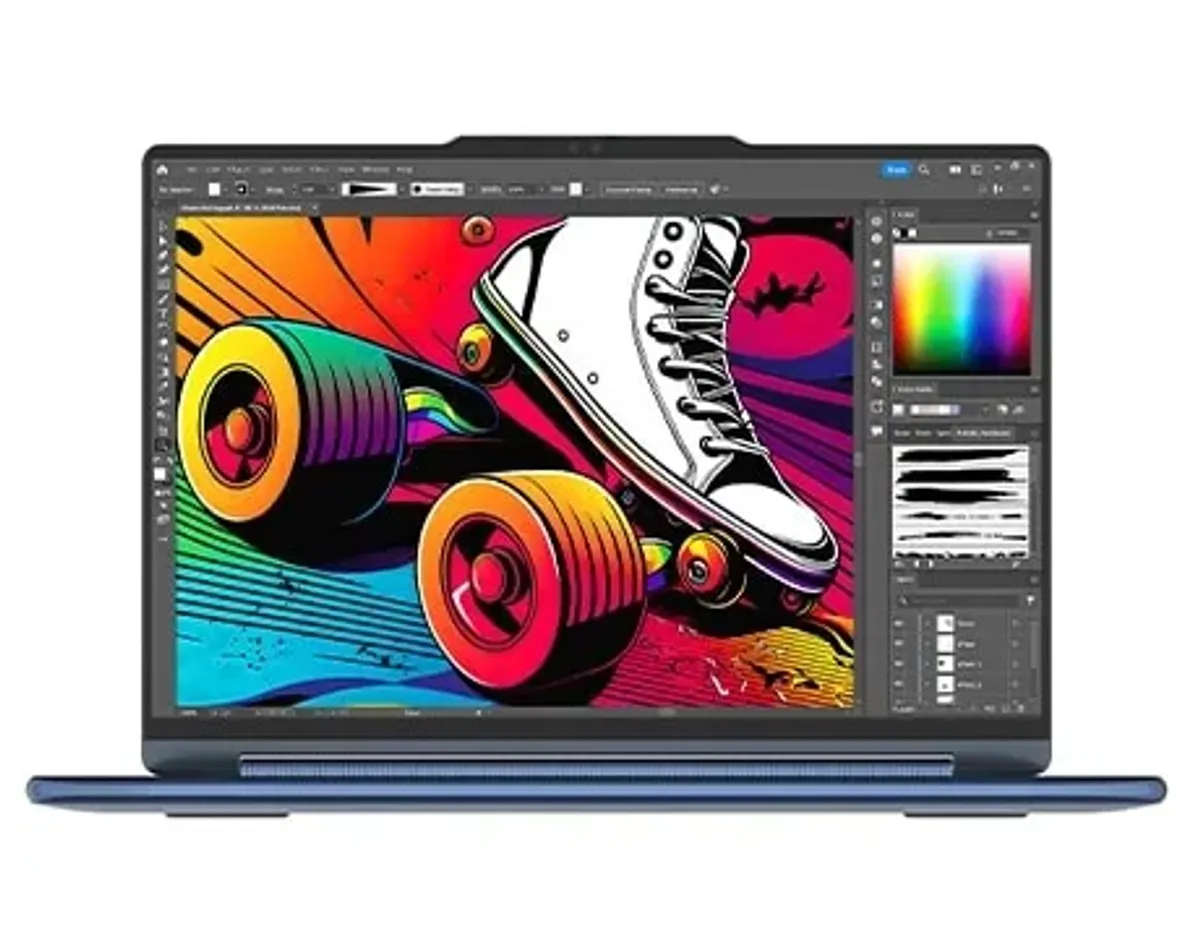 Yoga 9i 2-in-1 screen with TÜV and Eyesafe certifications for blue light reduction