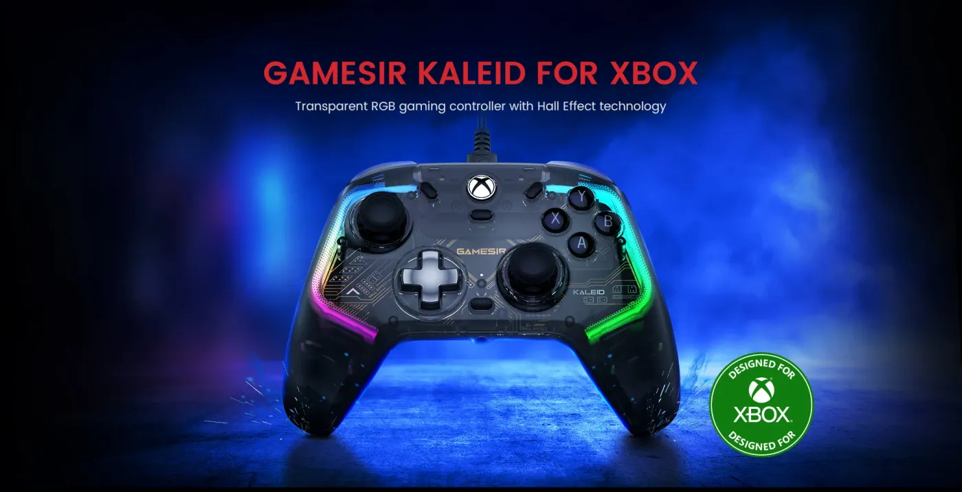 GameSir Kaleid wired Xbox gaming controller shown from the front
