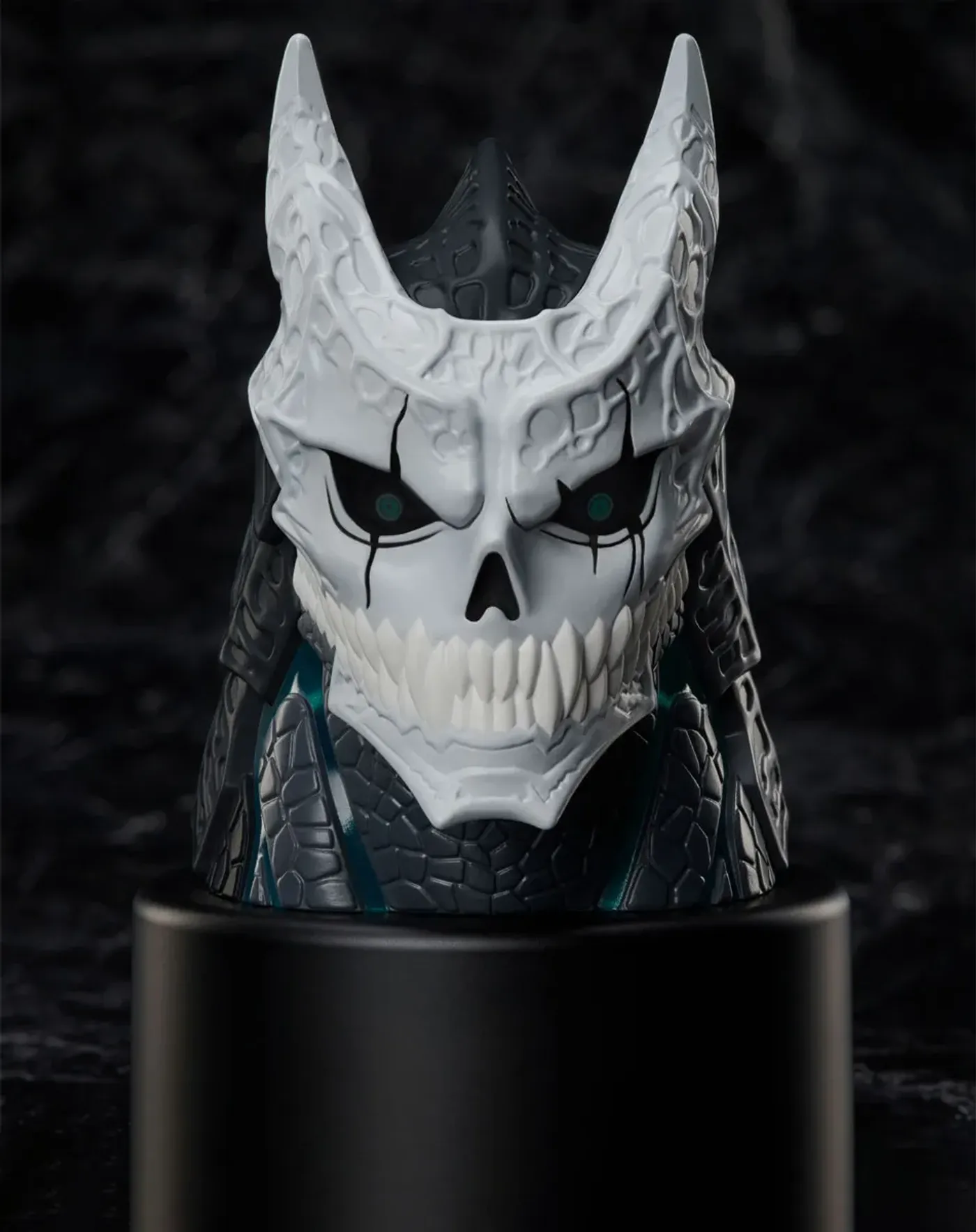 Kaiju No. 8 PVC luminous head figure shown from the front