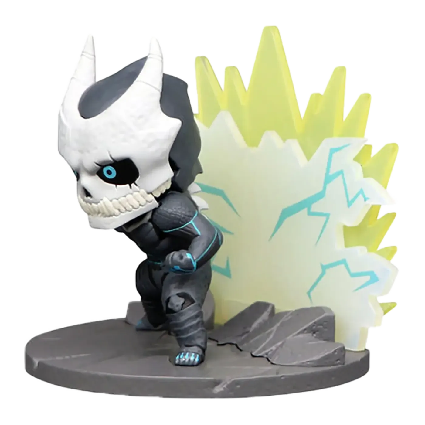 Kaiju No. 8 Hold Figure posed on its effect base showing the detailed sculpt
