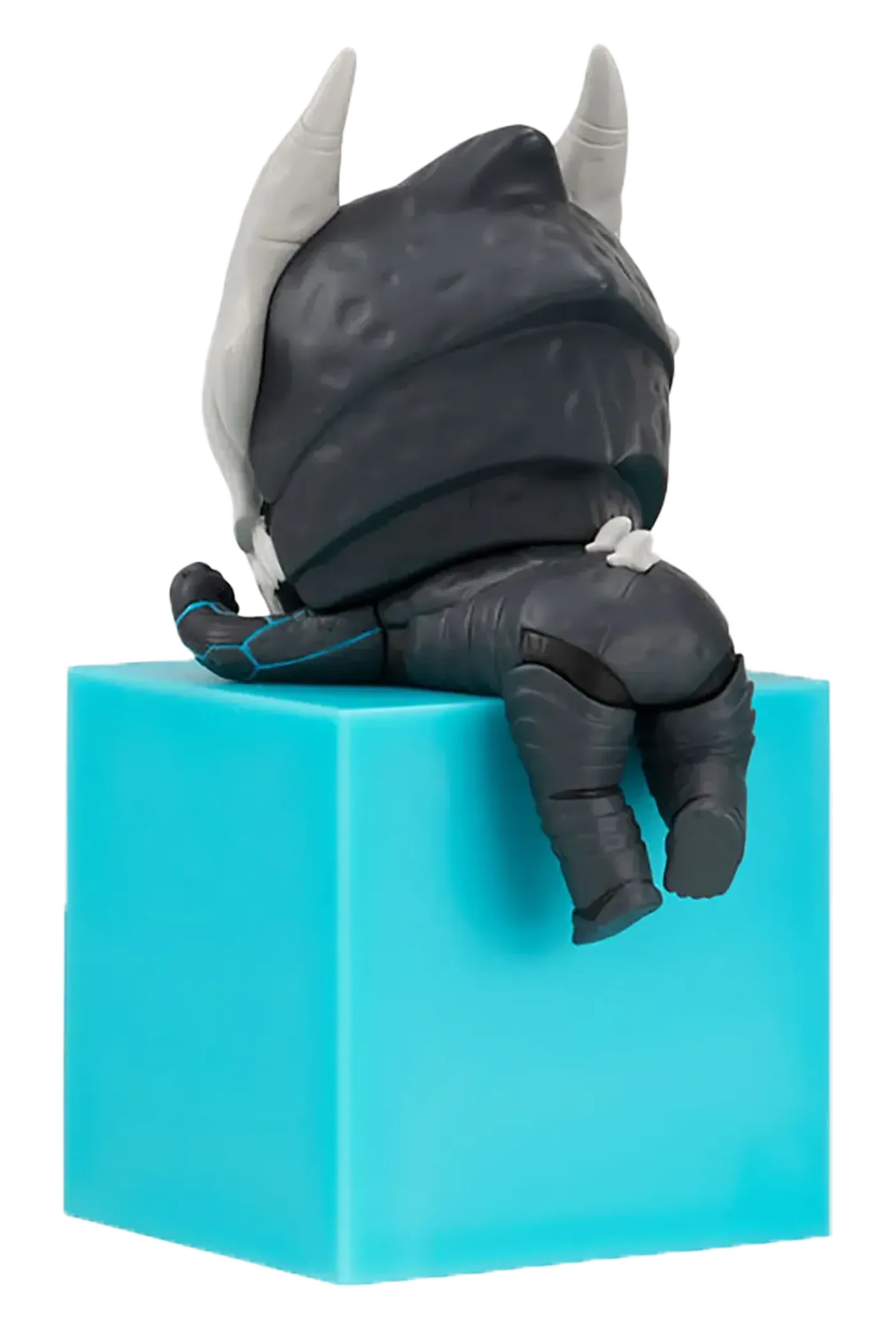 Close-up of the Kaiju No. 8 chibi figure highlighting its sculpted detail