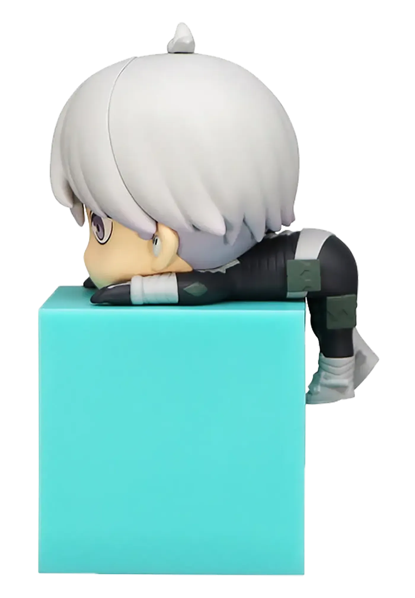 Close-up of the Reno Ichikawa chibi figure from Kaiju No. 8 on its base