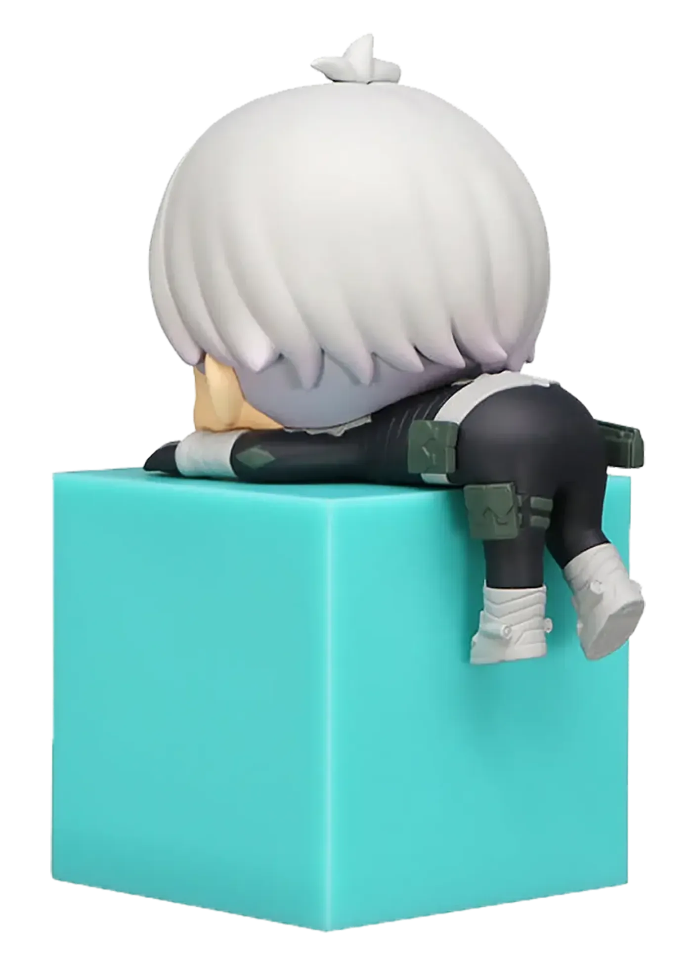 Back angle of the Reno Ichikawa chibi collectible figure from Kaiju No. 8