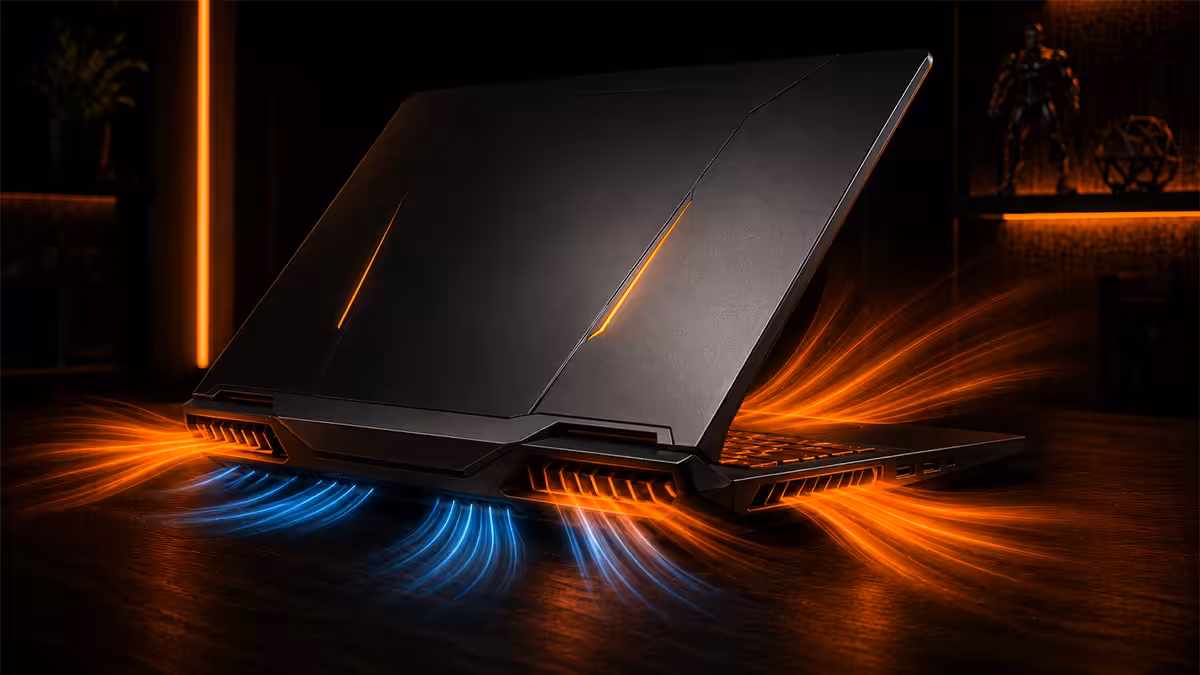 Keep gaming laptop cool