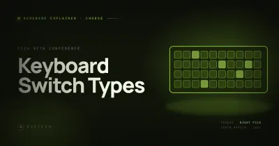 Keyboard Switch Types: Linear vs Tactile vs Clicky SA