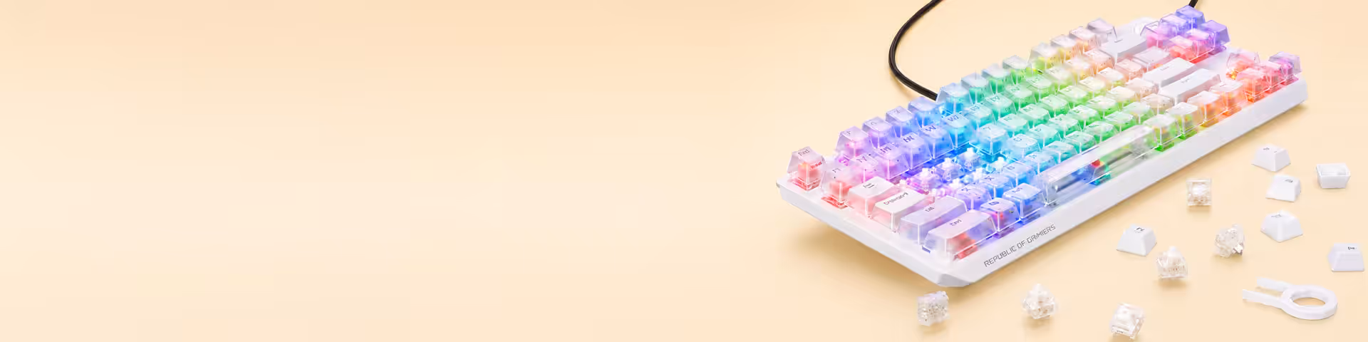 Keyboard switches - linear, tactile and magnetic types