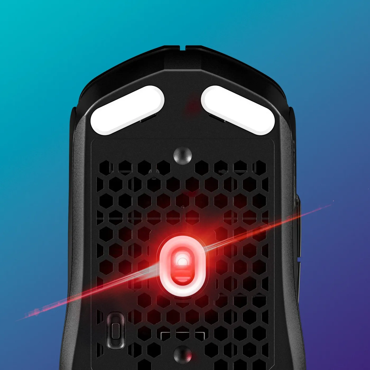 HyperX Custom Core Sensor with 12,000 DPI and 1,000Hz polling rate precision tracking