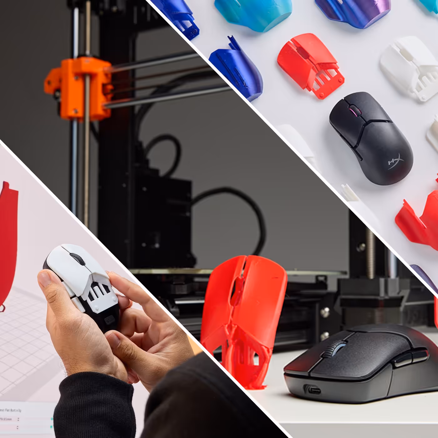 3D printed parts for enhanced customization of the Pulsefire Saga Pro