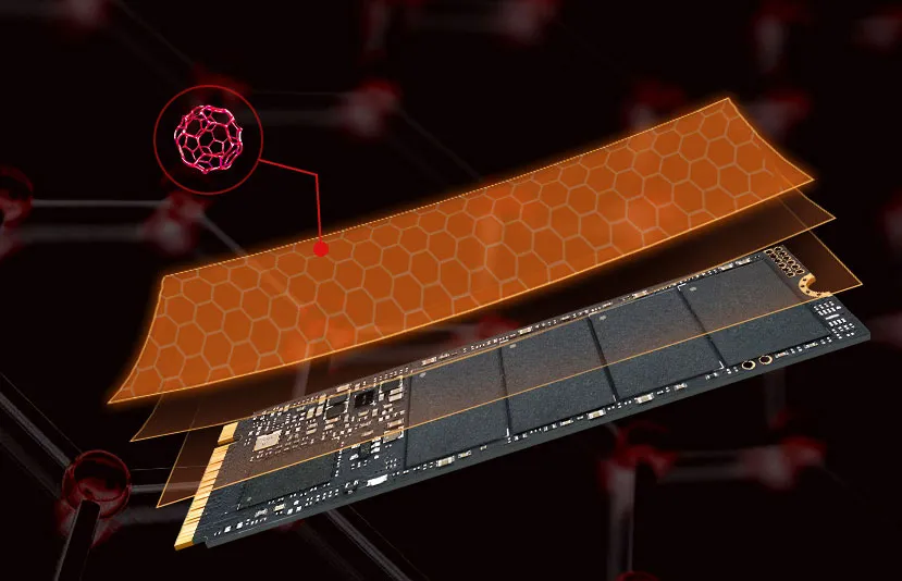 KingSpec XG7000 2TB PCIe Gen4 NVMe M.2 2280 SSD | Evetech