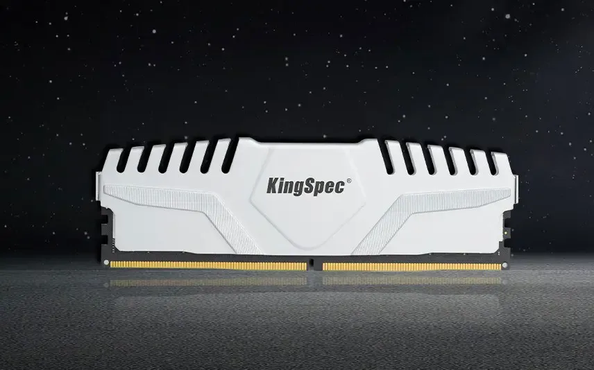 KingSpec DDR5 16GB RAM showcasing sleek design