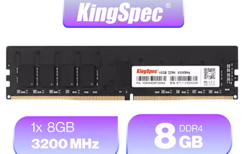 kingspec-8gb-ddr4-3200-desktop-memory - Image 1