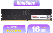 KingSpec KS6000D5P12516G 16GB 6000MHz DDR5 Desktop Memory - image 1