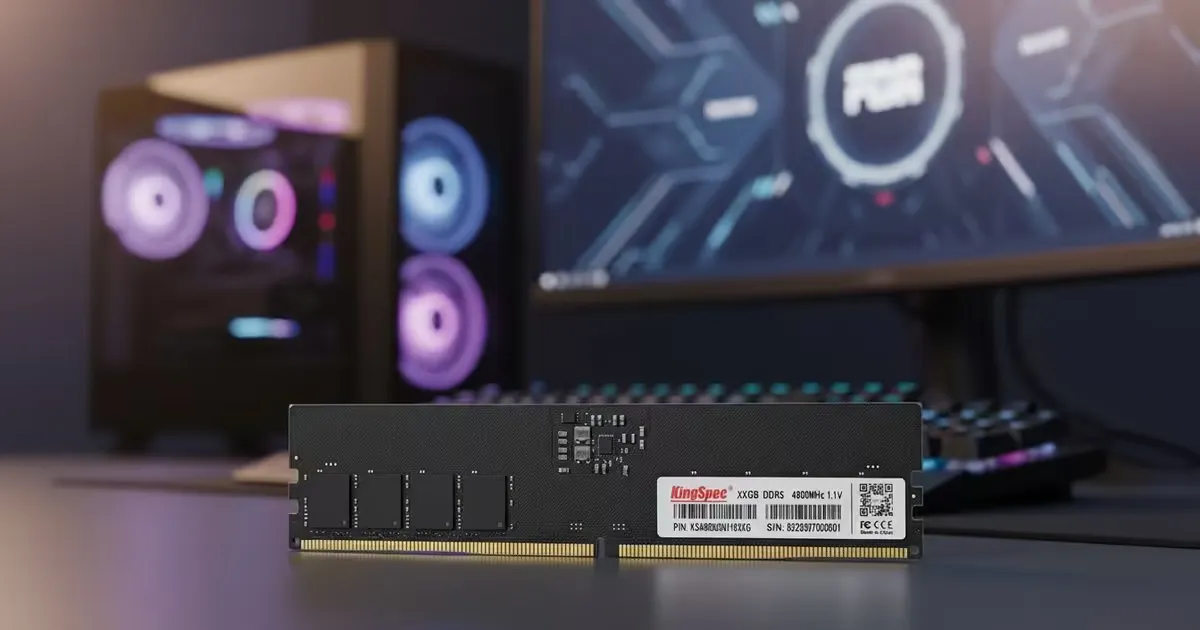 KingSpec KS6000D5P12516G 16GB 6000MHz DDR5 Desktop Memory | Evetech