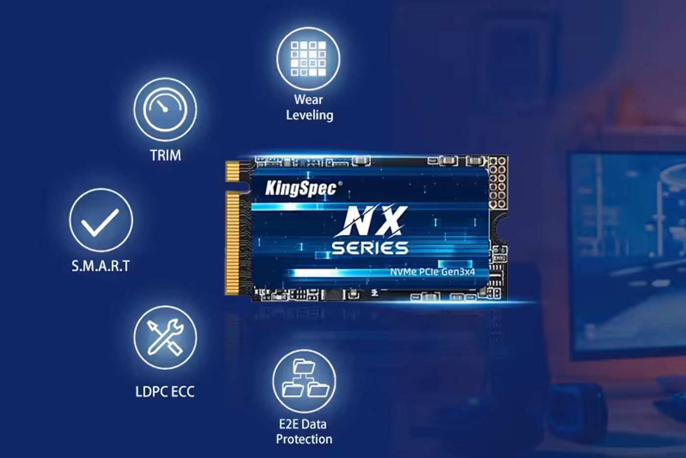 m2 nvme pcie gen3 ssd nxm 2242mm