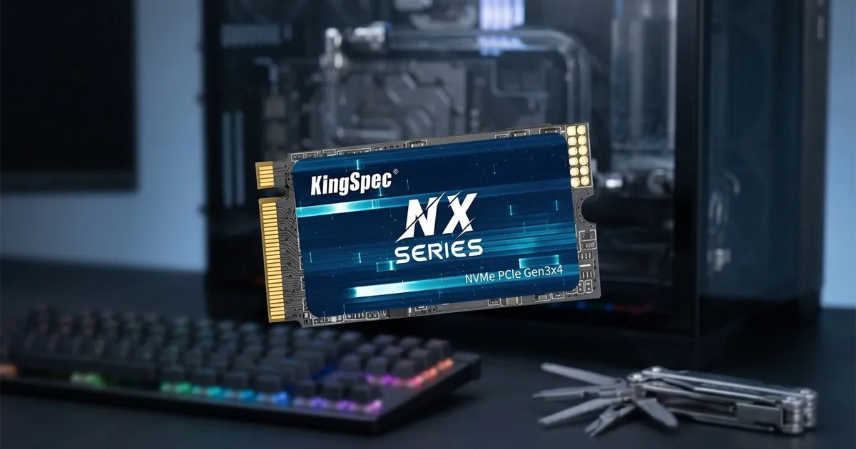 KingSpec NXM 1TB NVMe M.2 2242 SSD Up to 3400MB/s | Evetech