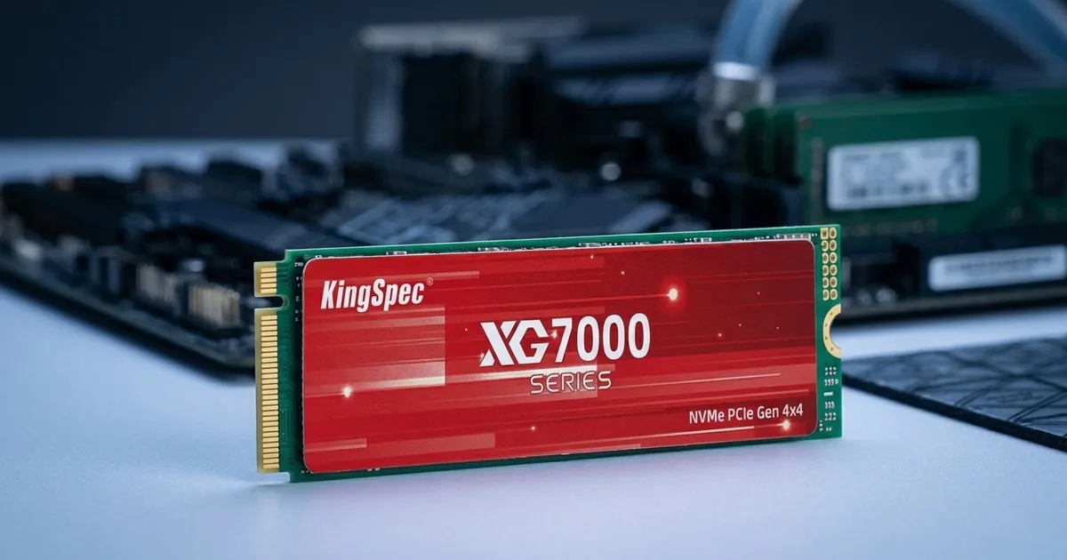 KingSpec XG7000 1TB NVMe PCIe Gen4 M.2 SSD - High-Speed Storage