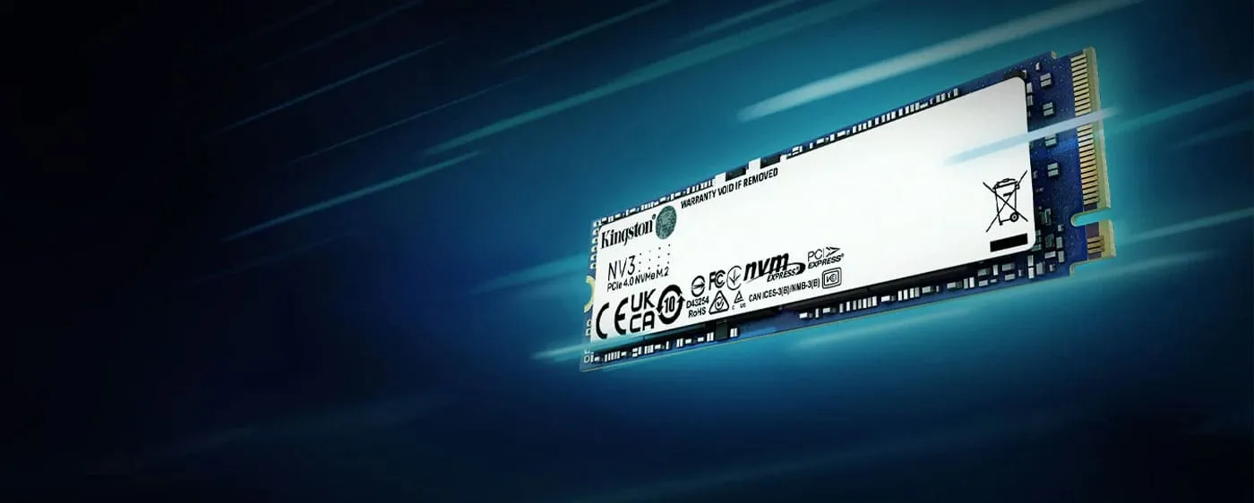 Kingston NV3 SNV3S/2000G 2TB PCIe 4.0 NVMe M.2 SSD | Evetech
