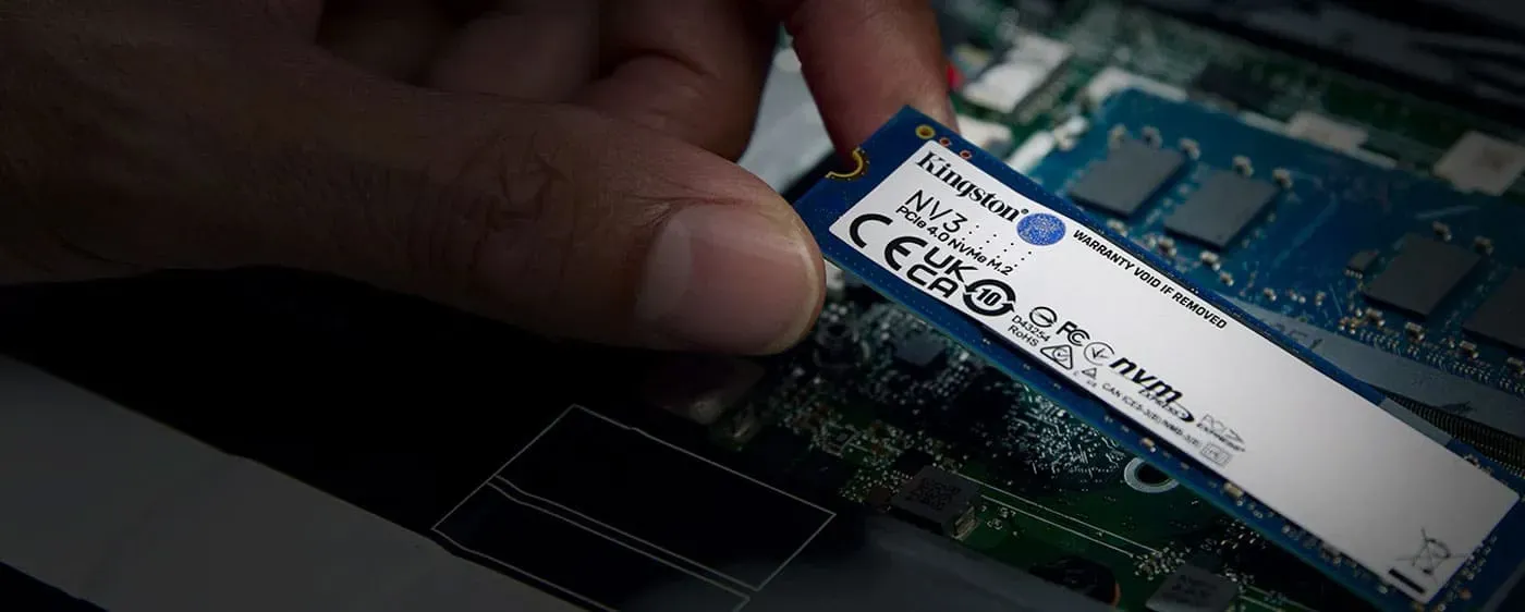 Kingston 2000G NV3 NVMe SSD featuring M.2 2280 form factor for compact systems