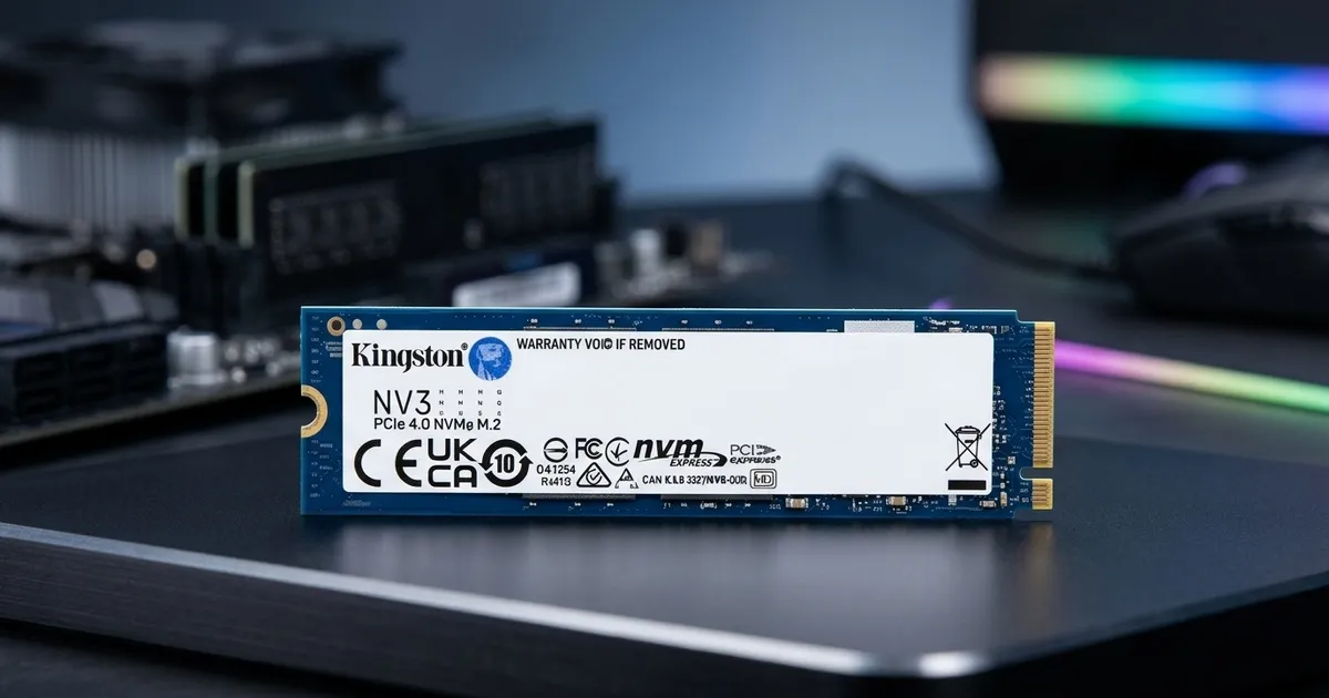 Kingston NV3 SNV3S/1000G 1TB PCIe 4.0 M.2 NVMe SSD | Evetech