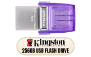 Kingston DataTraveler microDuo 3C 256GB USB Flash Drive — 200MB/s - image 1