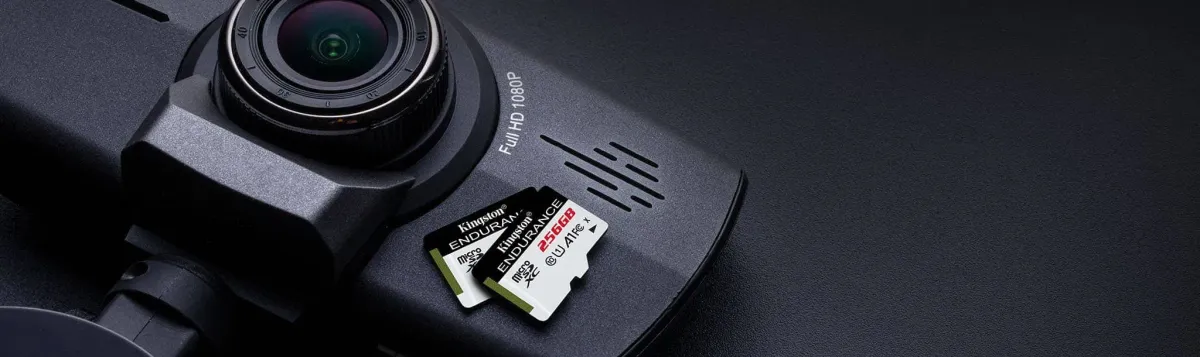 Kingston 256GB MicroSDXC Endurance Memory Card - Desktop View