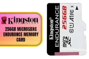 Kingston 256GB microSDXC Endurance — 95/45MB/s UHS-I U1 - image 1