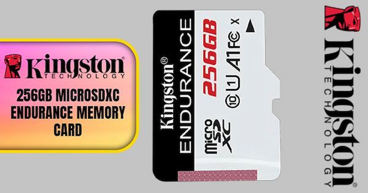 Kingston 256GB microSDXC Endurance — 95/45MB/s UHS-I U1