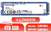 Kingston 4000G NV3 NVMe SSD 6,000MB/s Read - PCIe 4.0 - image 1