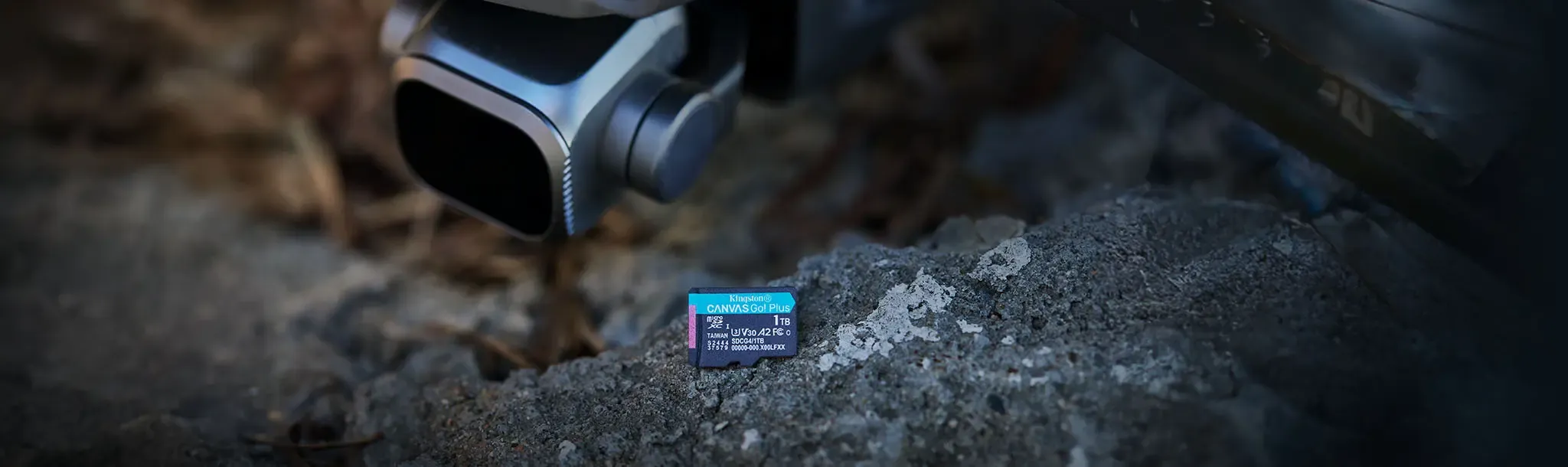 High-Speed MicroSDXC Card for Action Cameras and Drones