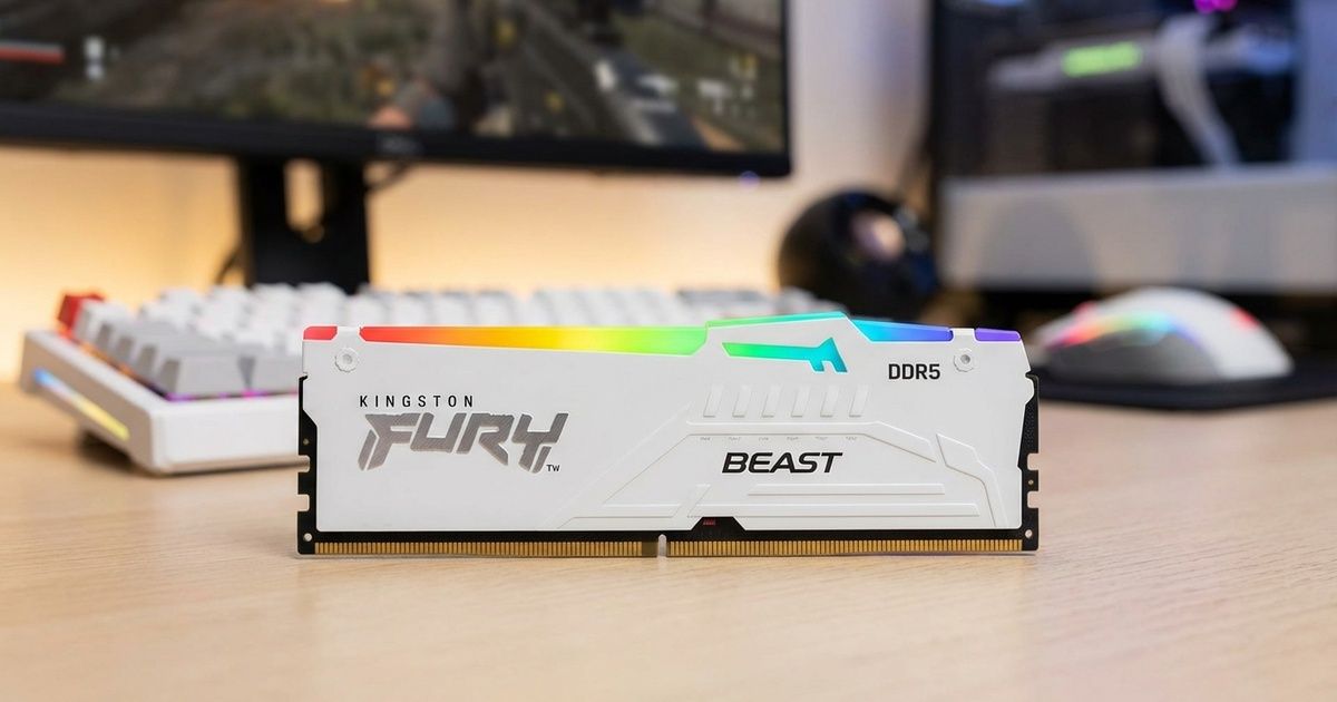 Kingston Fury Beast 32GB (2x16GB) DDR5-5200 CL36 Desktop RAM | Evetech
