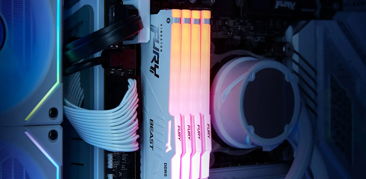 Kingston Fury Beast 64GB (2x32GB) 5200MT/s DDR5 Desktop Memory
