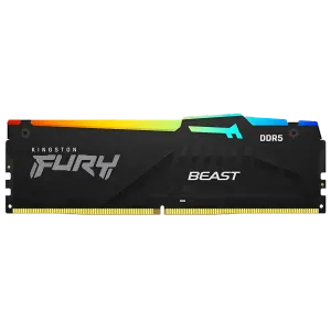 Kingston Fury Beast RGB 32GB (2x16GB) DDR5-6400 CL32 Desktop Memory - image 2