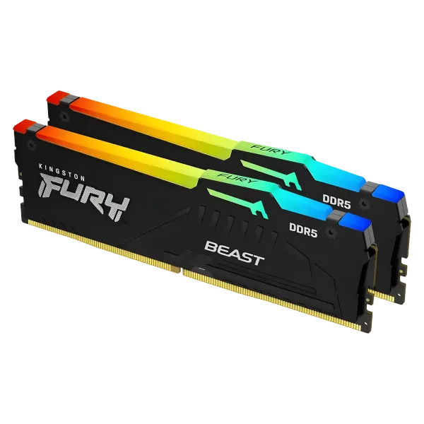 Kingston Fury Beast RGB 32GB (2x16GB) DDR5-6400 CL32 Desktop