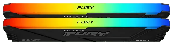 Kingston FURY Beast RGB 64GB DDR4 3600MTs - Unleash Your Potential