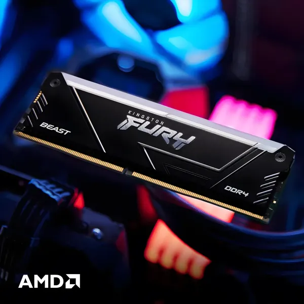 Kingston FURY Beast RGB 64GB DDR4 3600MTs - Unleash Your Potential