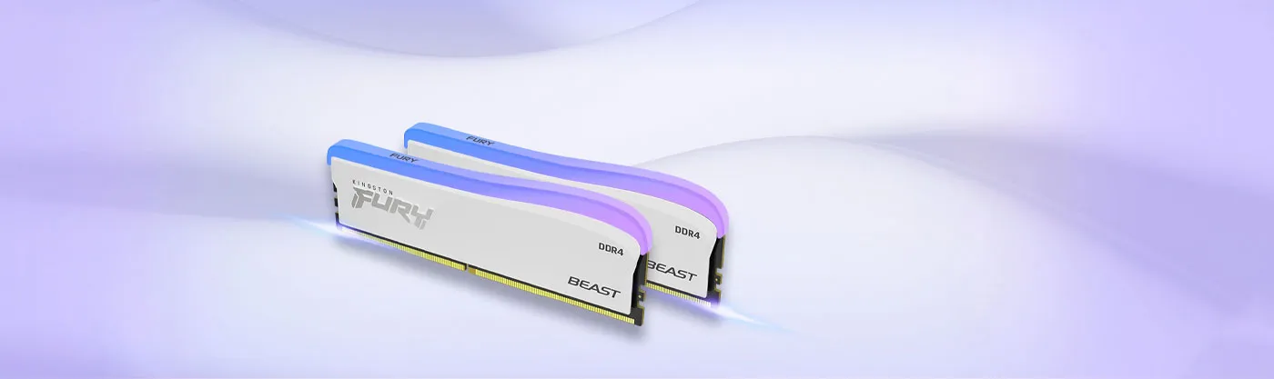 Kingston FURY Beast RGB 32GB DDR4 3600MTs - Performance & Style