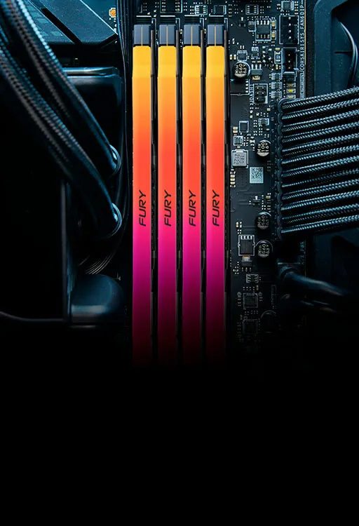 Kingston Fury Renegade RGB 32GB (2x16GB) 7200MHz DDR5 Memory | Evetech