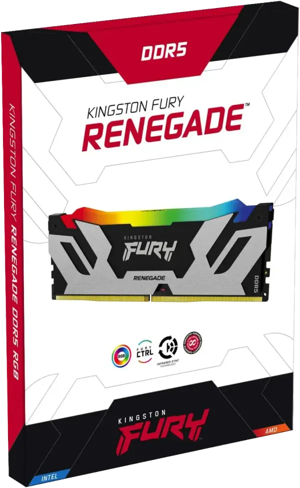 Kingston Fury Renegade RGB 24GB DDR5 7200MHz Desktop Memory | Evetech