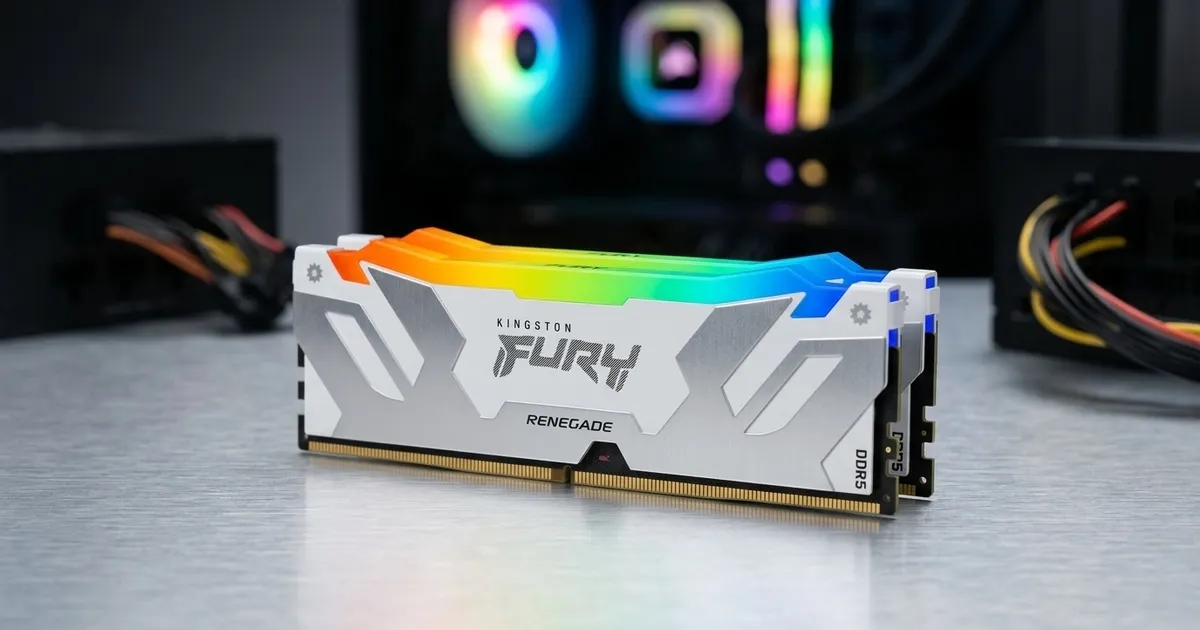 Kingston Fury Renegade RGB 32GB (2x16GB) 6400MHz DDR5 | Evetech