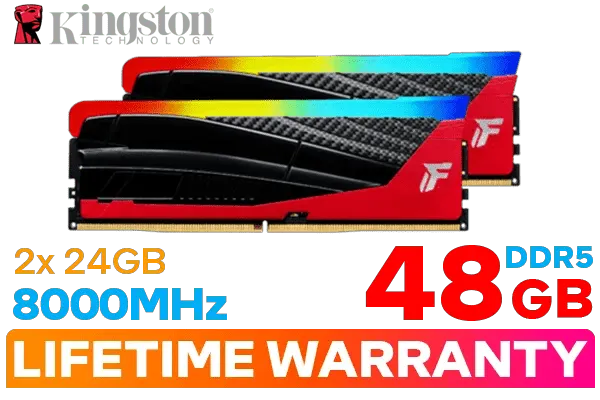 Kingston Fury Renegade RGB 48GB 8000Mhz DDR5 Memory