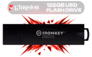 Kingston Ironkey D500S 128GB Encrypted USB Drive - FIPS 140-3 - image 1