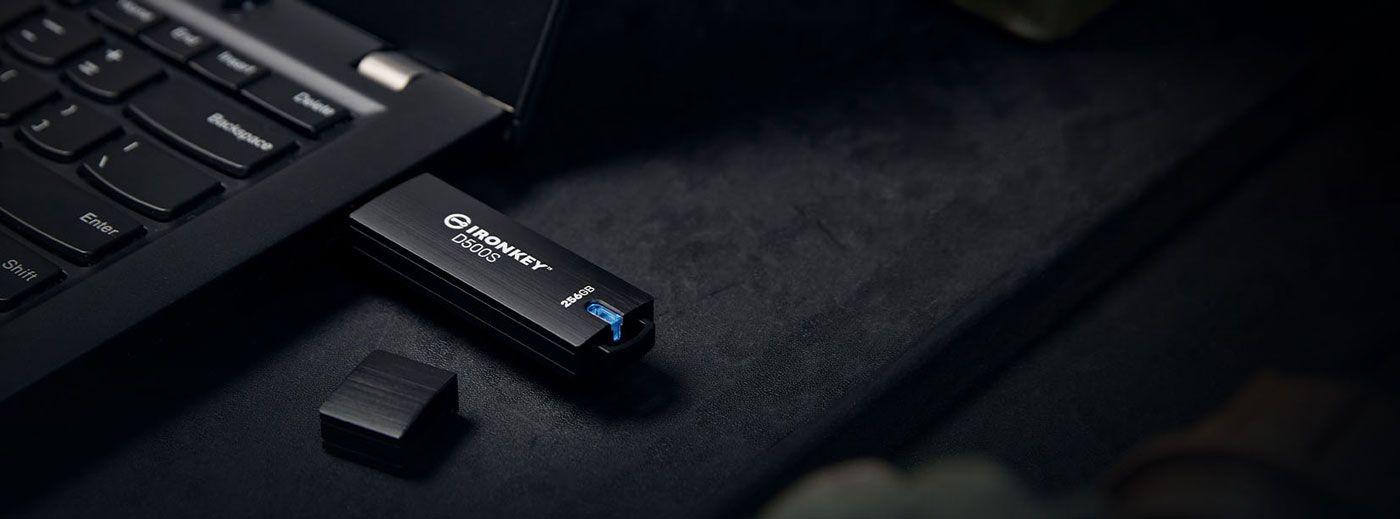 Customisable feature set and co-branding on the Kingston IronKey D500S