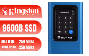 Kingston IronKey Vault Privacy 80 960GB External SSD - Image 1