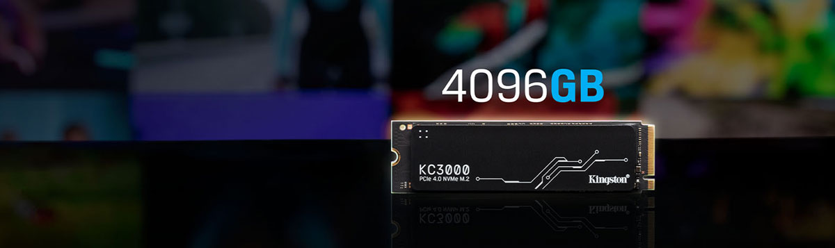 Kingston KC3000 PCIe 4.0 NVMe M.2 1TB SSD | Evetech