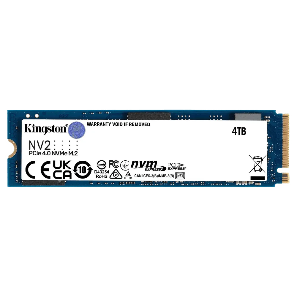 Kingston NV2 4TB NVMe SSD - High-Speed Storage Solution for Gamers