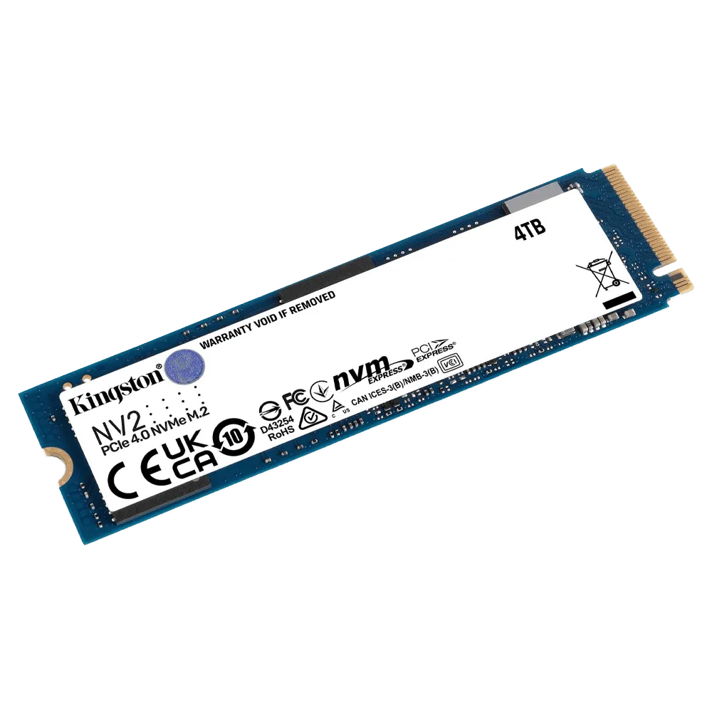 Kingston NV2 4TB NVMe SSD - High-Speed Storage Solution for Gamers