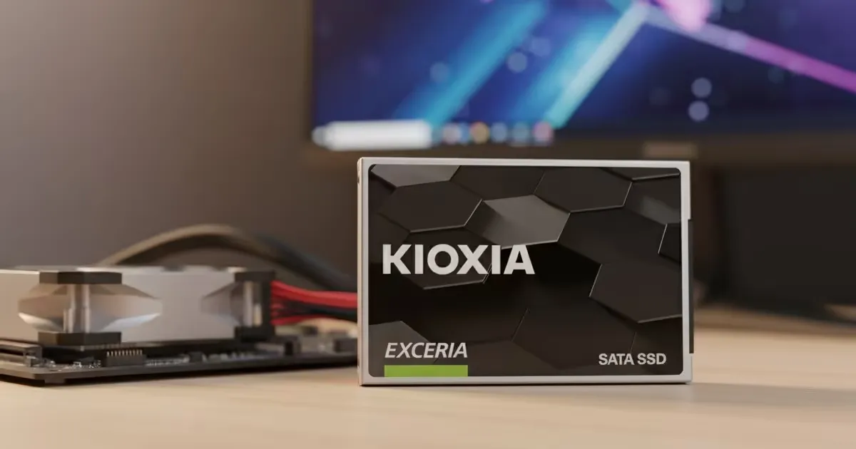 Kioxia EXCERIA 480GB SATA 2.5 SSD (7mm) Up to 555MB/s | Evetech